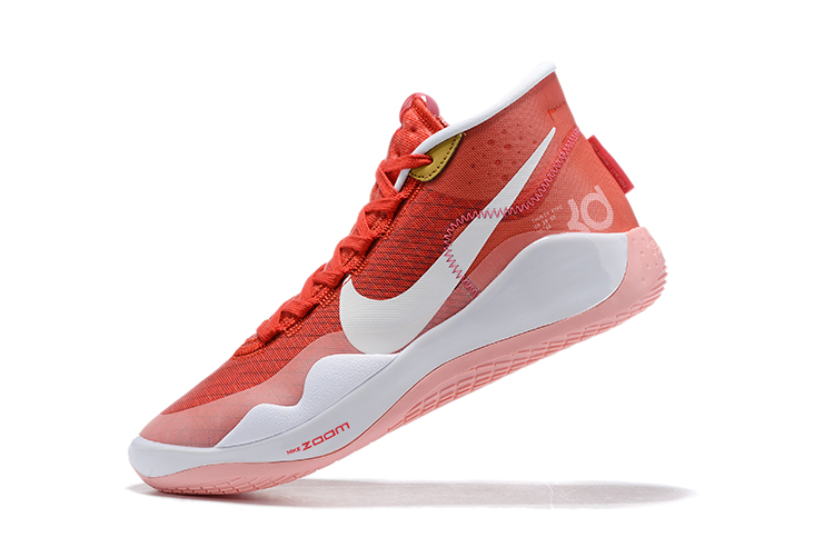 2019 Nike KD 12 Shoes Redding Orange White